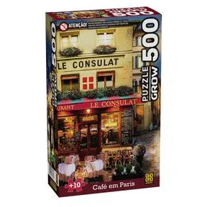 Puzzle 500 peças Café em Paris