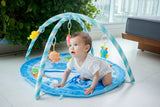 Tapete Infantil De Atividades Ginásio Jumbo Azul Kababy
