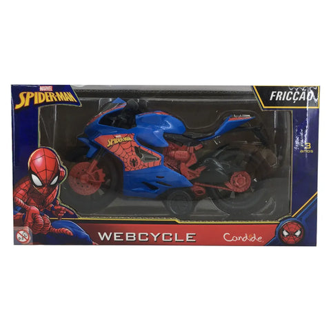 Moto à Fricção Homem-Aranha Webcycle