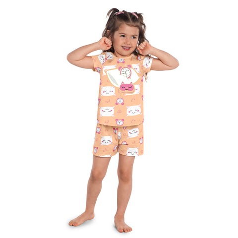 Pijama Brilha no Escuro Infantil Menina Kyly