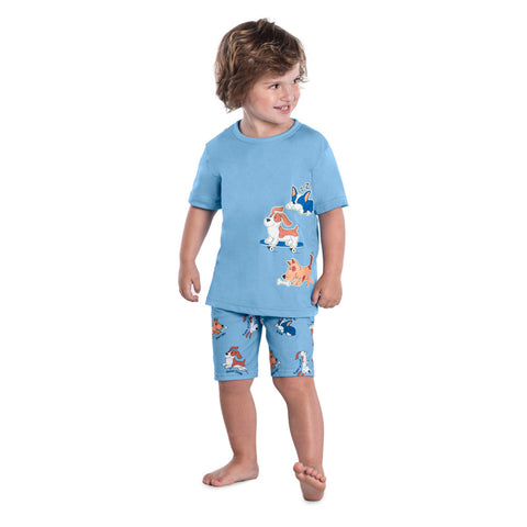 Pijama Brilha no Escuro Infantil Menino Kyly