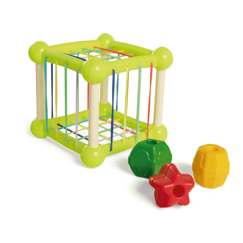 DESAFIO À FIO CUBO COM ELÁSTICO