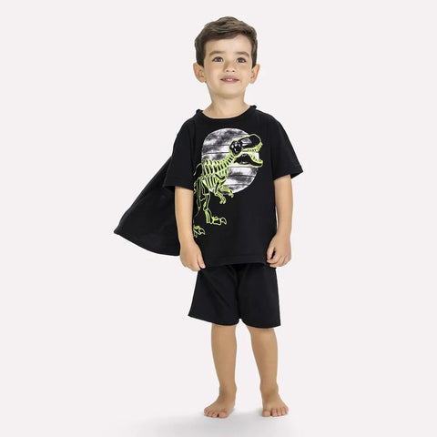 Pijama com Capa Infantil Menino Kyly