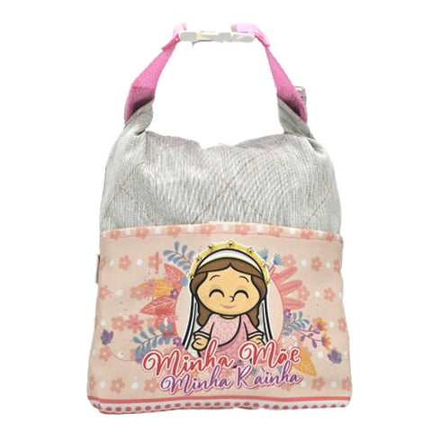 Bolsa Alça Dobrável Mãe Minha Rainha