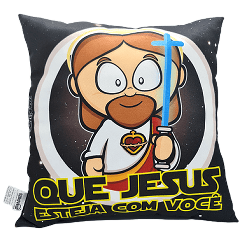 Almofada Que Jesus Esteja Com Você