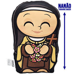 Nanão Boneco Almofada Santa Teresinha Sorrindo