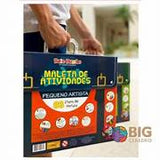 Brinquedo Educativo Maleta do Pequeno Artista com 47 PCS