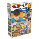 Puzzle Play Gigante Mapa do Brasil