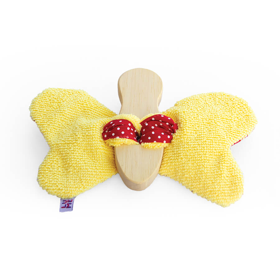 Borboleta Brinquedo Educativo Sensorial para Bebês