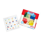 Forma as Formas Brinquedo Educativo Madeira
