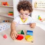 Forma as Formas Brinquedo Educativo Madeira