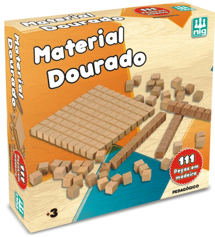 Jogo Material Dourado 111 Peças